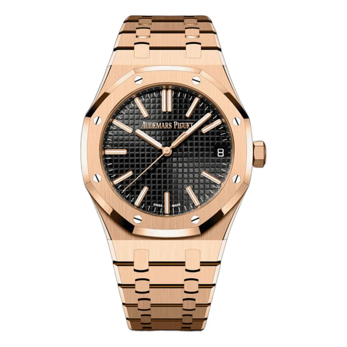 Audemars Piguet Royal Oak Rose Gold Black