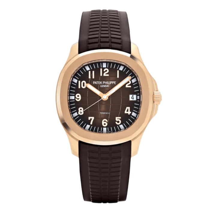 Patek Philippe Aquanut Rose Gold Brown
