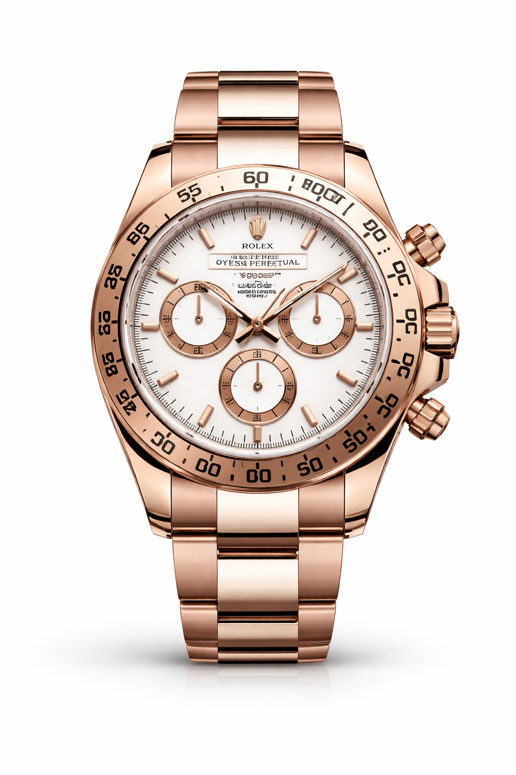 Rolex Daytona Rose Gold White